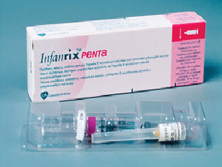 Инфанрикс Пента вакцина/прививка от дифтерии, столбняка, гепатита В и полиомиелита