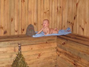 Можно ли мыть ребенка в бане