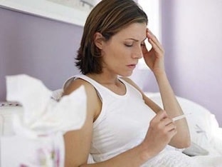 Что делать, если у беременной поднялась температура