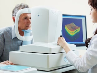 Исследование поля зрения и разрешающей способности сетчатки